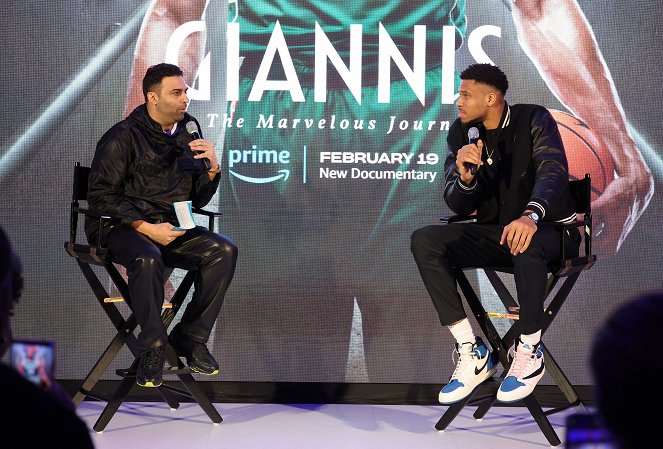 Giannis: The Marvelous Journey - Evenementen - Giannis: The Marvelous Journey World Premiere on February 17, 2024 in Indianapolis, Indiana.