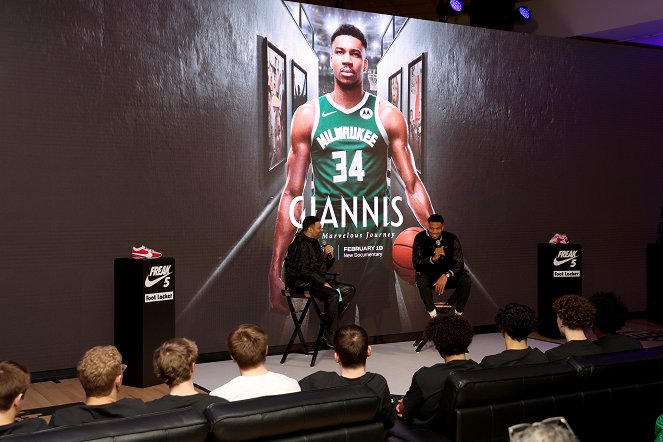 Giannis: The Marvelous Journey - Events - Giannis: The Marvelous Journey World Premiere on February 17, 2024 in Indianapolis, Indiana.