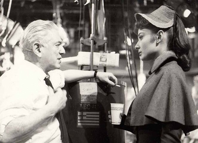 Producers' Showcase - Del rodaje - Anatole Litvak, Audrey Hepburn