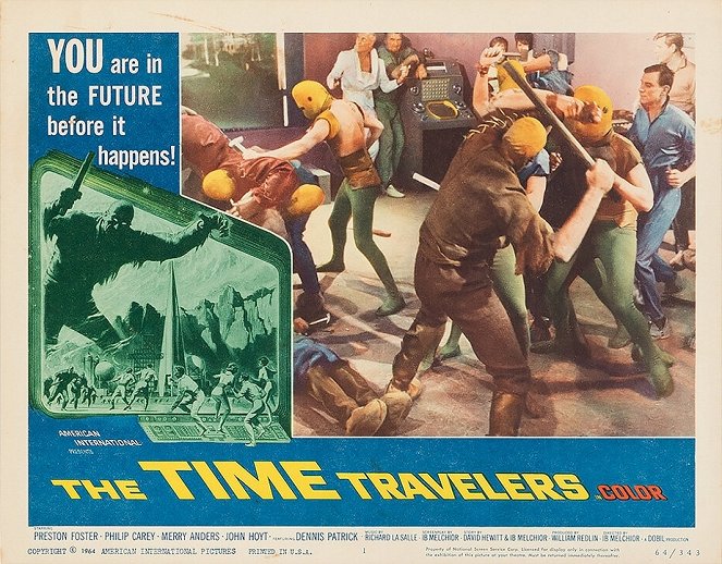 The Time Travelers - Lobby Cards