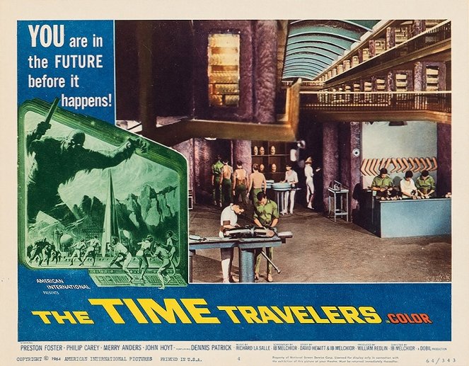 The Time Travelers - Lobby Cards