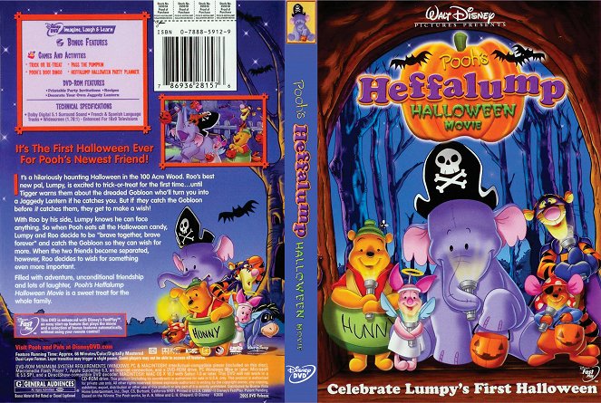 Pooh's Heffalump Halloween Movie - Couvertures