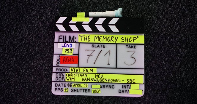 The Memory Shop - Dreharbeiten