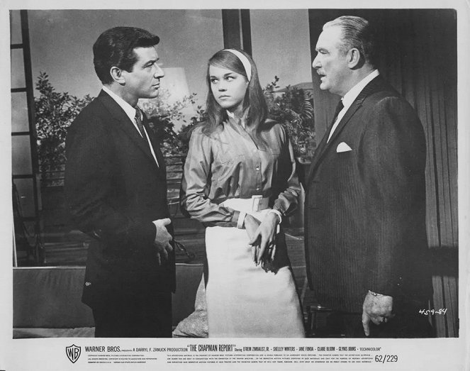 The Chapman Report - Lobby Cards - Efrem Zimbalist Jr., Jane Fonda