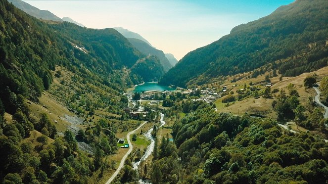 Wanderparadies Schweiz - Unterwegs auf der Via Spluga - Filmfotos