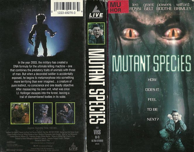 Mutant Species - Coverit