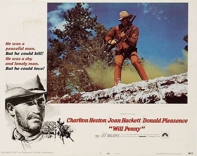 Der Verwegene - Lobbykarten - Charlton Heston