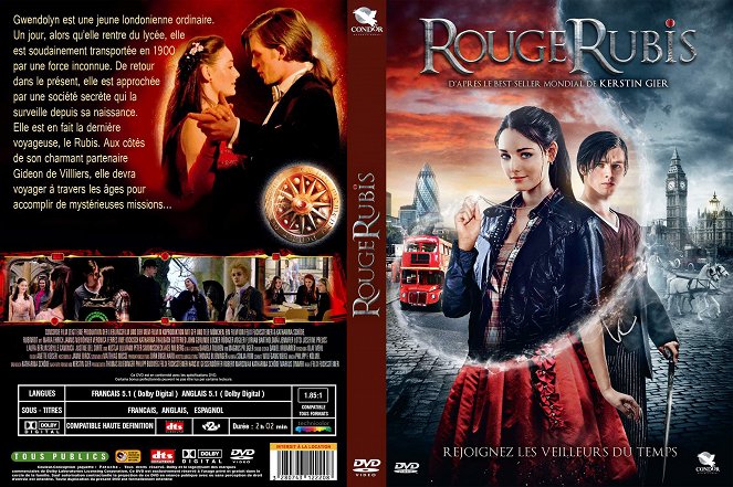 Rouge rubis - Couvertures