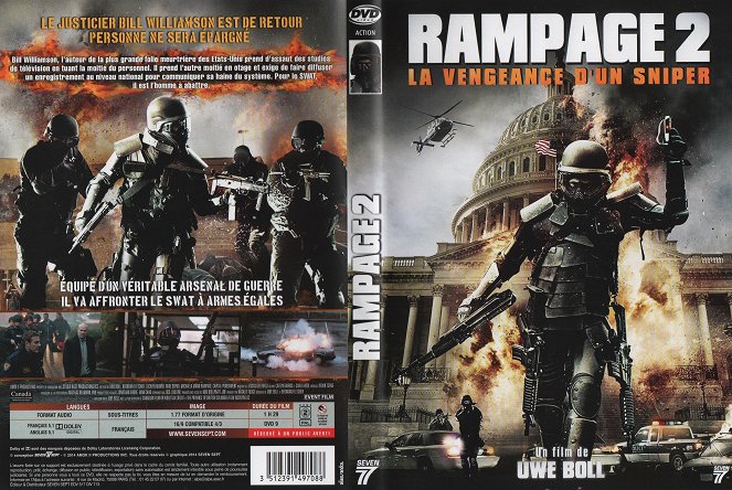 Rampage 2 - Okładki