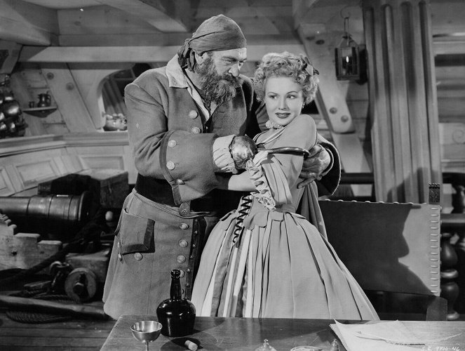 The Princess and the Pirate - Filmfotos - Victor McLaglen, Virginia Mayo