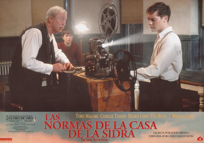 The Cider House Rules - Lobbykaarten - Michael Caine, Tobey Maguire