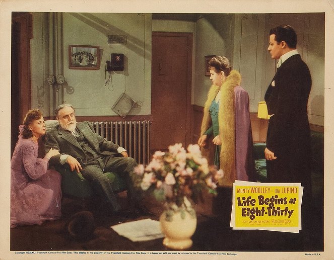 Life Begins at Eight-Thirty - Lobby Cards