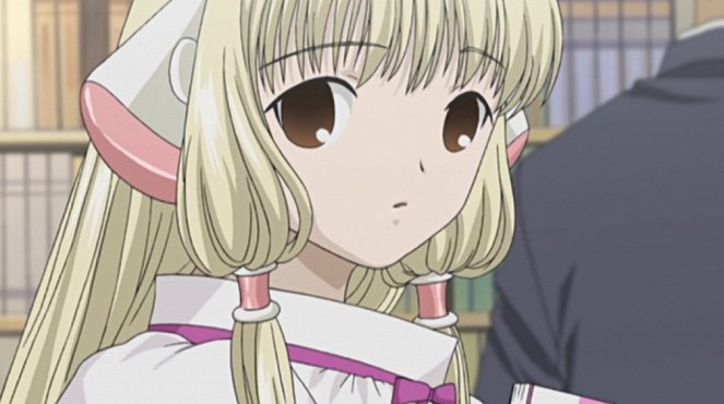 Chobits - Shinbo and Sumomo Chat - Photos