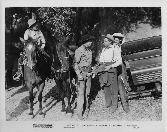 Conquest of Cheyenne - Lobby karty - Bill Elliott