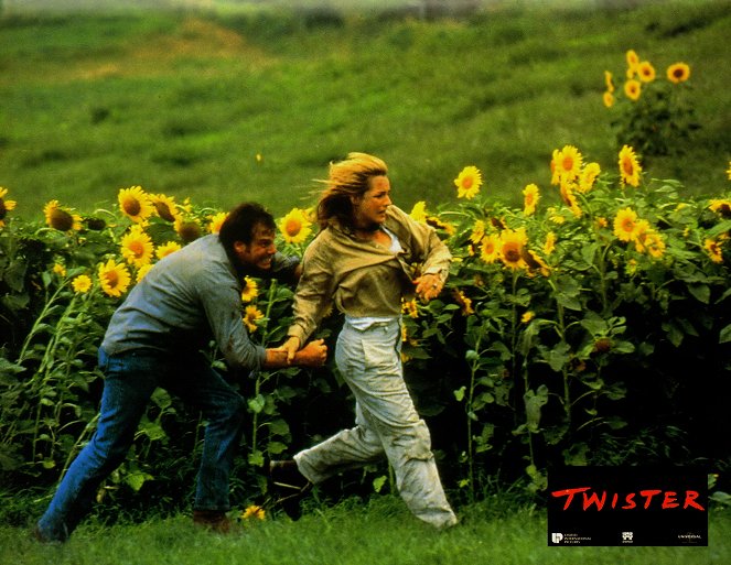 Twister - Fotocromos - Bill Paxton, Helen Hunt