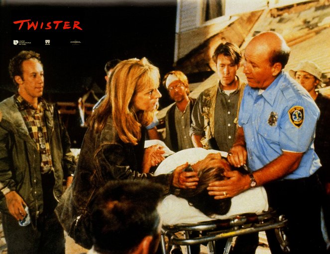 Twister - Lobby Cards - Joey Slotnick, Helen Hunt, Alan Ruck