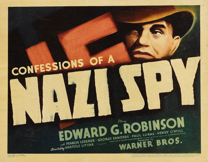 Confessions of a Nazi Spy - Lobby karty