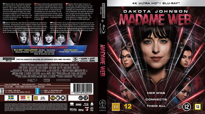 Madame Web - Capas