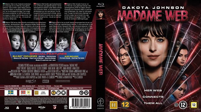 Madame Web - Capas