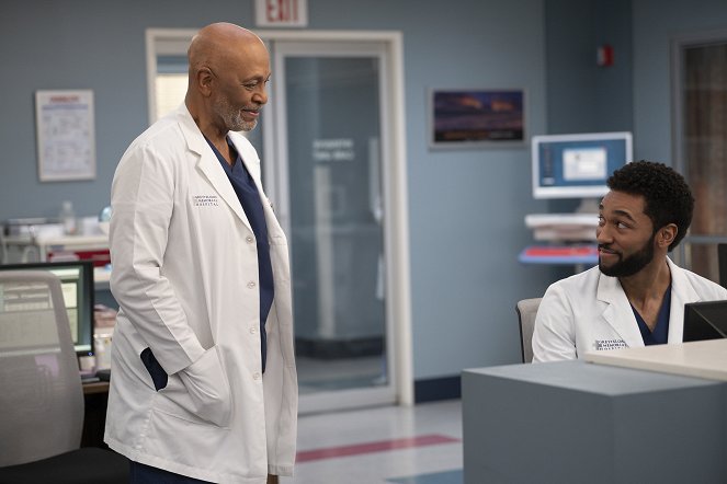 Grey's Anatomy - She Used to Be Mine - Photos - James Pickens Jr., Anthony Hill