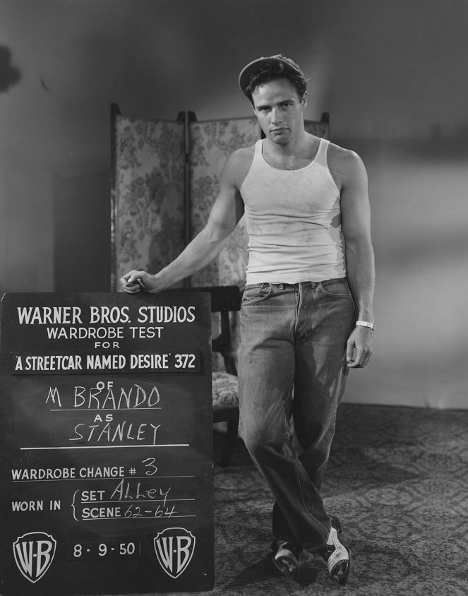 Viettelysten vaunu - Kuvat kuvauksista - Marlon Brando