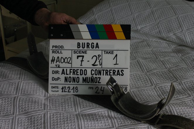 Burga - De filmagens