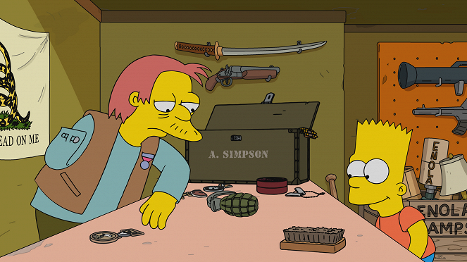 The Simpsons - Bart's Brain - Van film