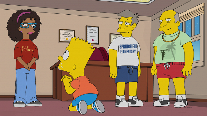 The Simpsons - Season 35 - Bart's Brain - Van film