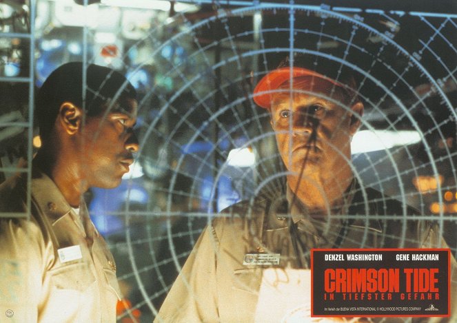 Crimson Tide - In tiefster Gefahr - Lobbykarten - Denzel Washington, Gene Hackman