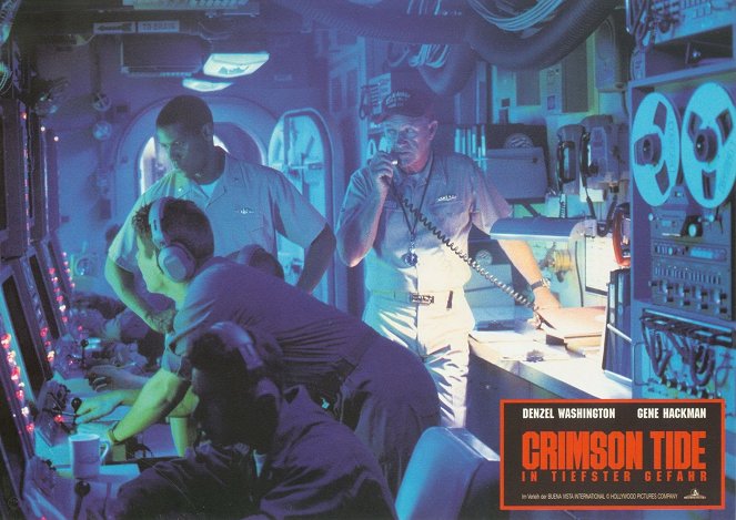 USS Alabama - Cartes de lobby - Denzel Washington, Gene Hackman