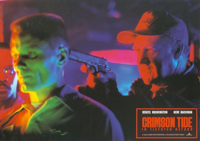 Crimson Tide - In tiefster Gefahr - Lobbykarten - Gene Hackman