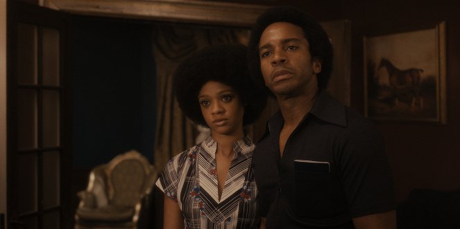 Wielkie cygaro - Pantera/Producent - Z filmu - Tiffany Boone, André Holland