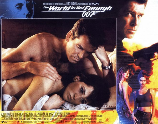 The World Is Not Enough - Lobby Cards - Pierce Brosnan, Sophie Marceau