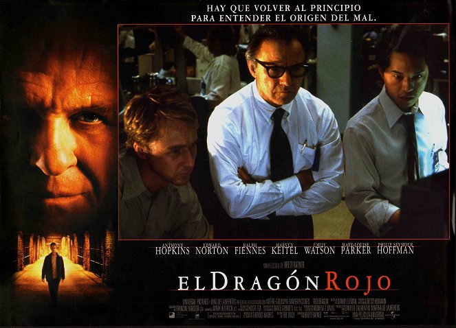 Red Dragon - Lobby Cards - Edward Norton, Harvey Keitel, Ken Leung