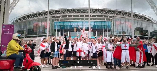 A döntő: A Wembley Stadion ostroma - Filmfotók