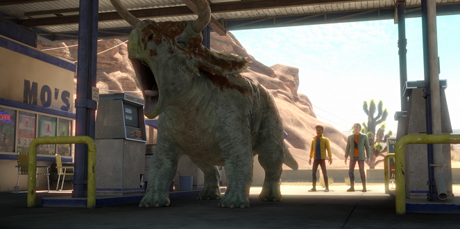 Jurassic World: Teoría del dinocaos - Área de servicio - De la película
