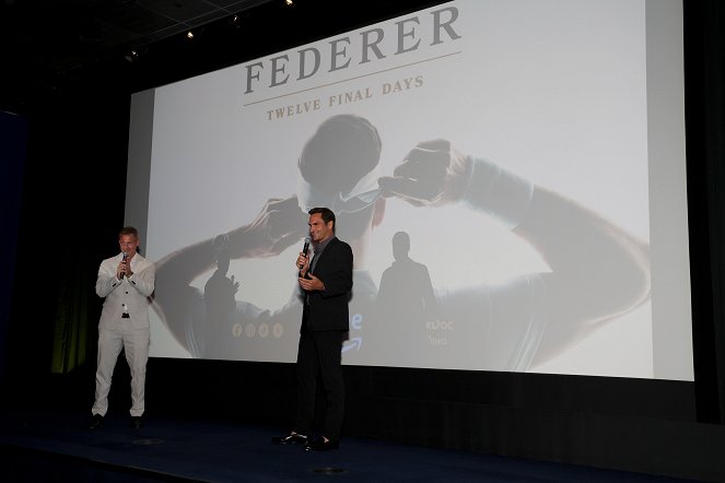 Federer: Twelve Final Days - Veranstaltungen - Federer: Twelve Final Days Prime Video Special Screening at The Whitby Hotel on May 13, 2024 in New York City.