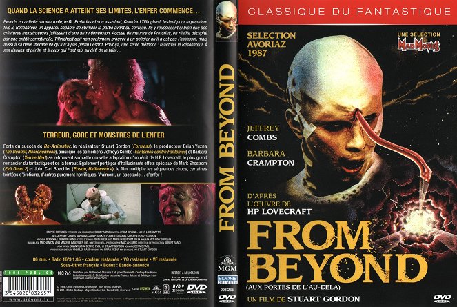 From Beyond : Aux portes de l'au-delà - Couvertures
