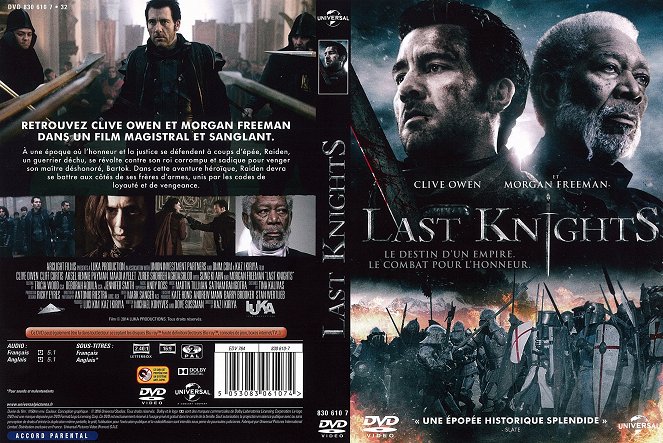 Last Knights – Die Ritter des 7. Ordens - Covers