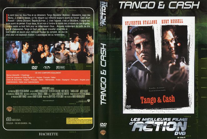 Tango i Cash - Okładki