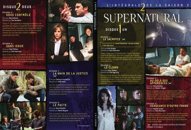 Supernatural - Season 2 - Couvertures