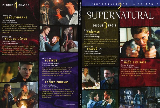 Sobrenatural - Season 2 - Capas