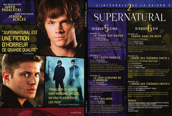 Supernatural - Season 2 - Covers