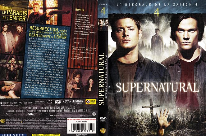 Supernatural - Season 4 - Couvertures