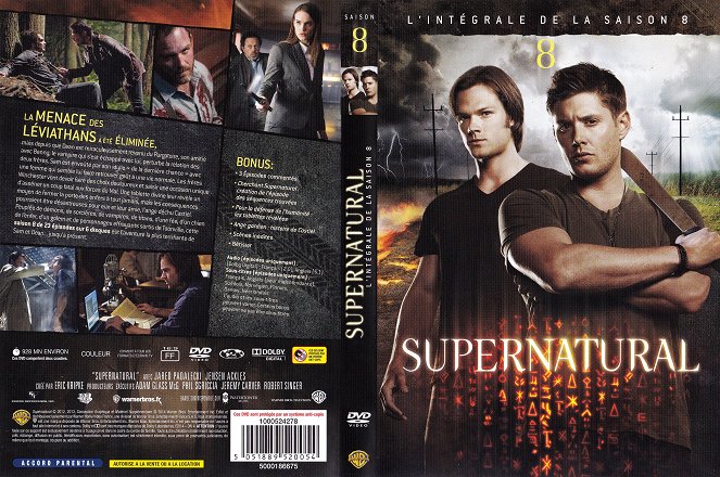 Sobrenatural - Season 8 - Capas