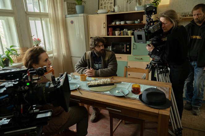 Mozaika - Nablízko - Tournage - Zuzana Mauréry, Tomáš Drápela