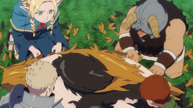 Delicious in Dungeon - Roast Basilisk / Omelet / Kakiage - Photos