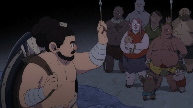 Dungeon meši - Zupa z gryfa / Pierożki -1- - Z filmu