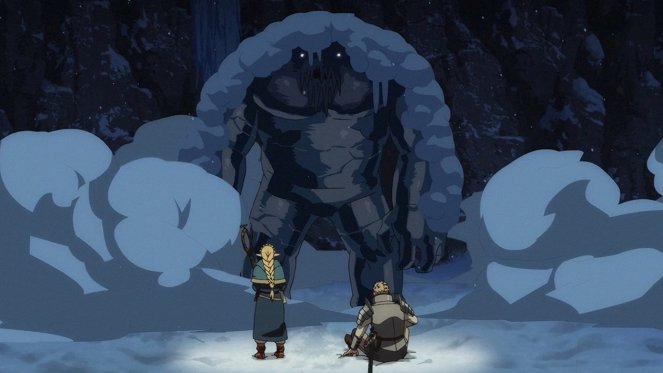 Delicious in Dungeon - Ice Golem / Barometz - Van film