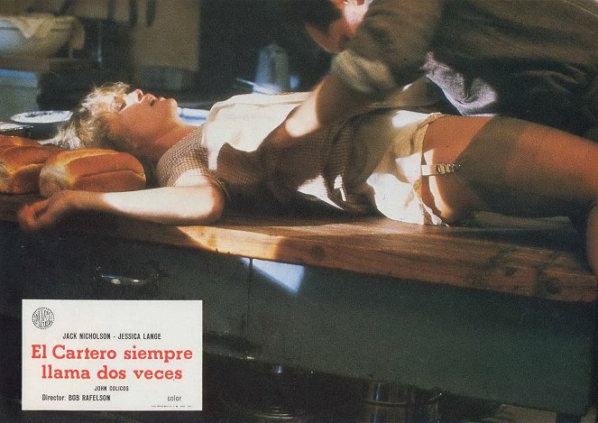 Le Facteur sonne toujours deux fois - Cartes de lobby - Jessica Lange